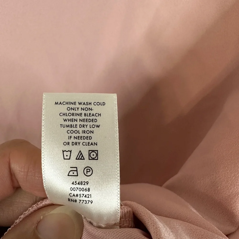 Ann Taylor | Blush Ruffle Blouse - Picture 7 of 9